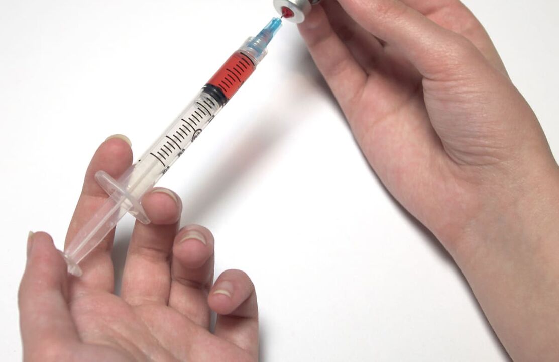 Inxeccións para a dor nas costas